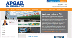 Desktop Screenshot of apgaroil.com
