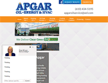 Tablet Screenshot of apgaroil.com